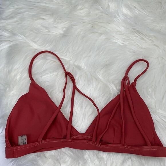 ZAFUL orange bikini top sz m - Picture 3 of 5